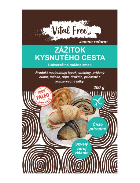 VITAL FREE PALEO ZÁŽITOK KYSNUTÉHO CESTA 300g